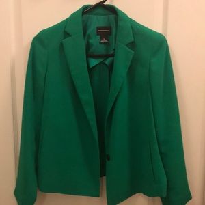 Club Monaco blazer, kelly green, size 2